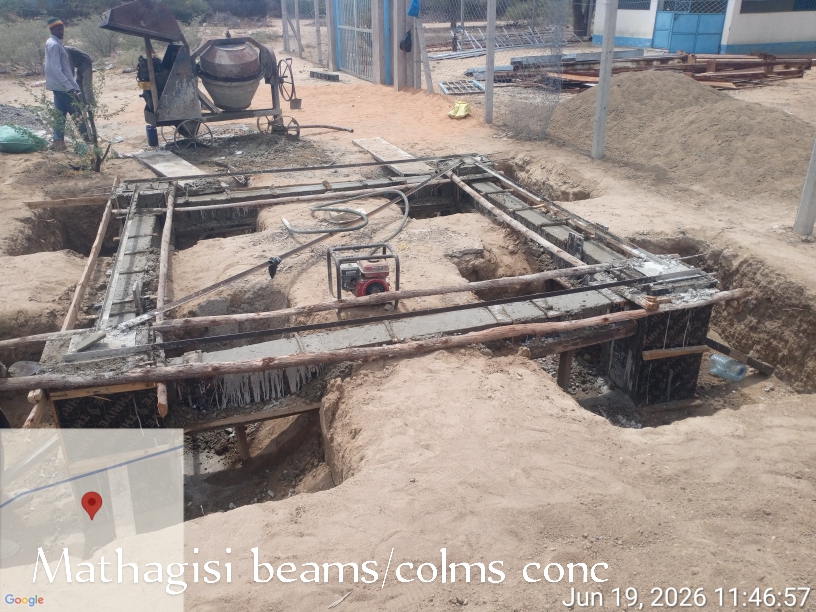 Mathagesi beams & column