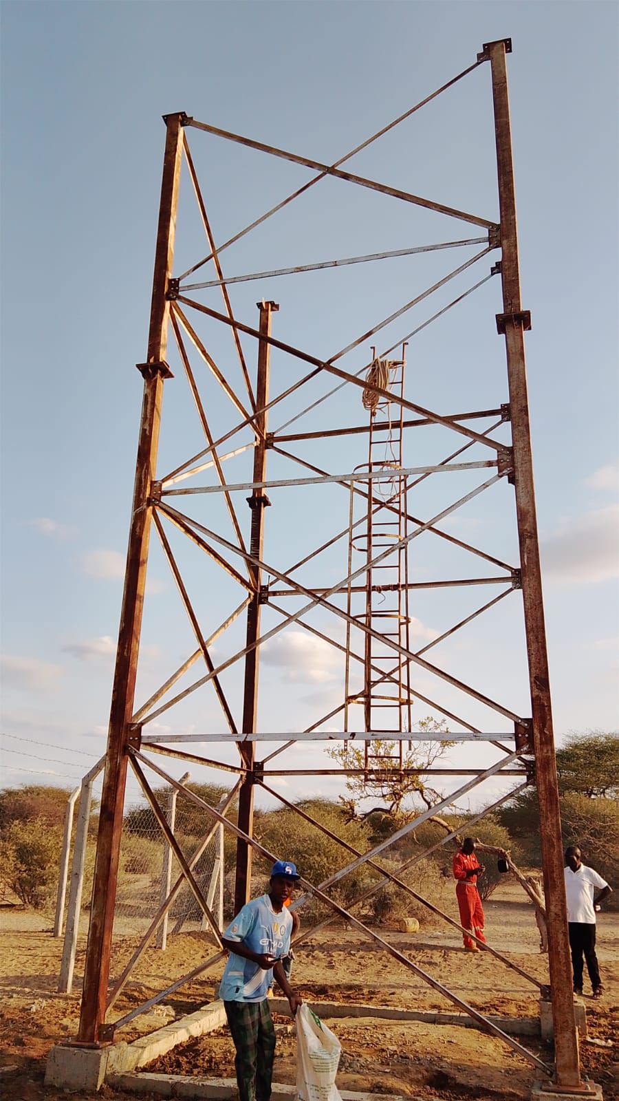 Mathagesi tower construction
