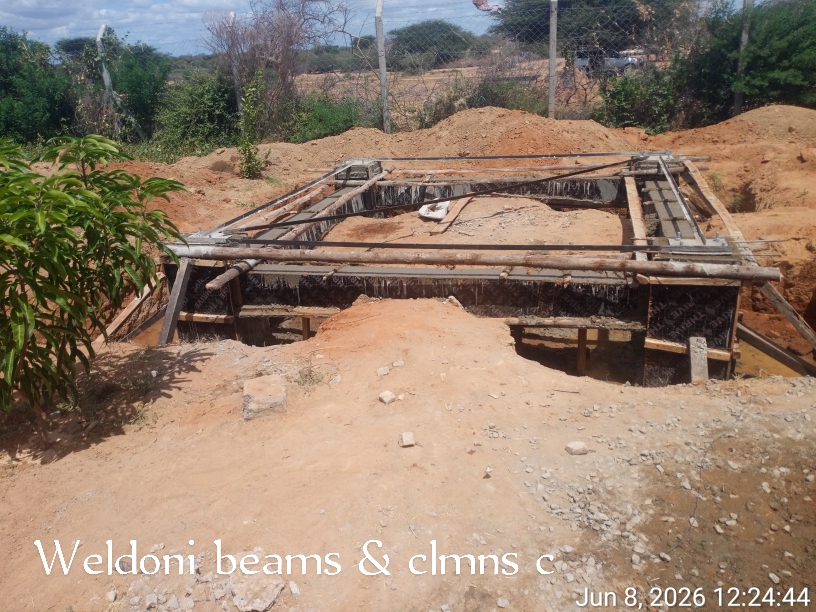 Weldoni tank foundation